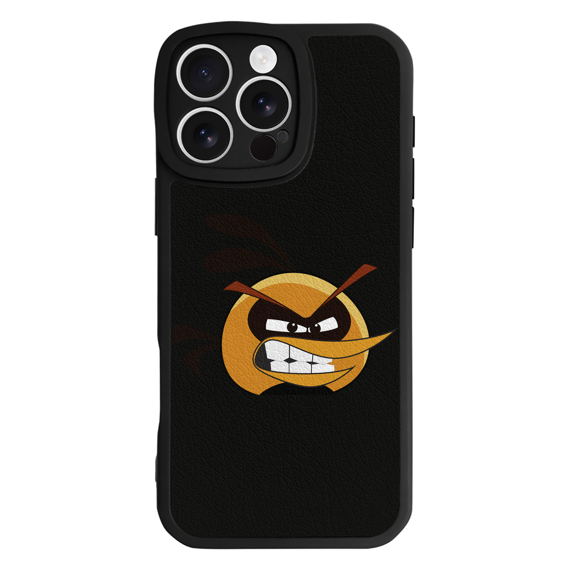 （画像用） Angry Birds アングリーバード 【iPhone 16シリーズ対応】シリコンスマホケース（レザー調） 材質：シリコン